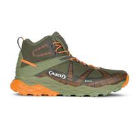 AKU Wanderschuhe Flyrock Mid GTX (wasserdicht) 2024 militärgrün/orange Herren, Größe Euro (US) 43 (9,5)