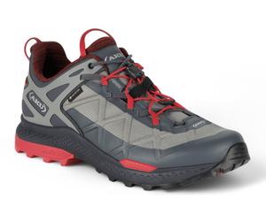 AKU Wanderschuhe Rocket DFS GTX (Fast-Hiking, wasserdicht) grau/rot Herren, Größe Euro (US) 42,5 (9)