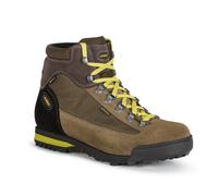 AKU Wanderschuhe Slope Original GTX (Trekking, wasserdicht, Made in Italy) braun/lime Herren, Größe Euro (US) 44 (10)