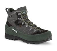 AKU Wanderschuhe Trekker Lite III Wide GTX (Tagestouren, wasserdicht, weit) anthrazit/grün Herren, Größe Euro (US) 44 (10)