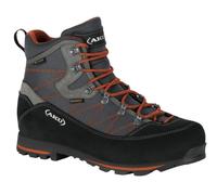 AKU Wanderschuhe Trekker Lite III Wide GTX (wasserdicht, weit) anthrazitgrau/rust Herren, Größe Euro (US) 44 (10)