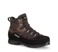 AKU Wanderschuhe Trekker Lite III Wide GTX (wasserdicht, weit) dunkelgrau/braun Herren, Größe Euro (US) 42,5 (9)