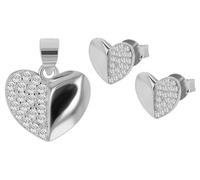 Akzent 925 Sterling Silber Schmuckset für Damen, Hochwertig & Hautverträglich