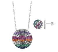 Akzent 925 Sterling Silber Schmuckset für Damen, Hochwertig & Hautverträglich