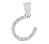 Akzent Anhänger für Damen in 925 Silber, 100% Wasserfest & Hautverträglich