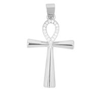 Akzent Anhänger für Damen in 925 Silber, 100% Wasserfest & Hautverträglich