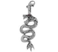 Akzent Anhänger Unisex - Premium Unisex Schlüsselanhänger aus Edelstahl in Silber, 100% Wasserfest & Hautverträglich