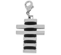 Akzent Anhänger Unisex - Premium Unisex Schlüsselanhänger aus Edelstahl in Silber, 100% Wasserfest & Hautverträglich