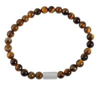 Akzent Armband Herren - Premium Armband Herren in Braun aus Naturstein braun, 100% Wasserfest & Hautverträglich