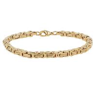 Akzent Armband Herren - Premium Armband Herren in Gold aus Edelstahl, 100% Wasserfest & Hautverträglich