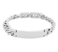 Akzent Armband Herren - Premium Armband Herren in Silber aus Edelstahl, 100% Wasserfest & Hautverträglich