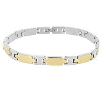 Akzent Armband Unisex aus Edelstahl in Bicolor, 100% Wasserfest & Hautverträglich