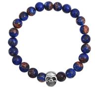 Akzent Armband Unisex - Premium Armband Unisex in Blau aus Naturstein, 100% Wasserfest & Hautverträglich