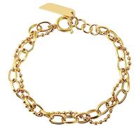 Akzent Caja Damen-Armband Edelstahl Karabinerverschluss 5030541 (goldfarbig)
