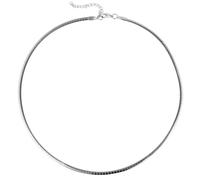 Akzent Damen aus Edelstahl, silberfarbig, modisch verarbeitet - als modisches Präsent