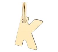Akzent Golden Initials Unisex-Kettenanhänger Buchstabe 375er 9 Karat Gold 5510073 (K)