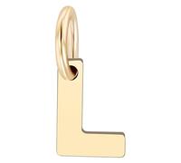 Akzent Golden Initials Unisex-Kettenanhänger Buchstabe 375er 9 Karat Gold 5510073 (L)
