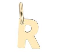 Akzent Golden Initials Unisex-Kettenanhänger Buchstabe 375er 9 Karat Gold 5510073 (R)