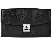 Akzent - Kellnergeldbörse Taxi Gastro Portemonnaie 17x10x4,5cm 3000058-17 (Leder, Schwarz)