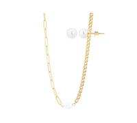 Akzent Schmuckset - Schmuck Set aus Edelstahl Für Damen in Gold, 100% Wasserfest & Hautverträglich