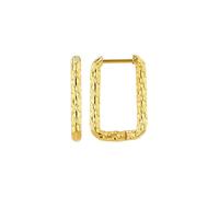 Akzent Wasserfeste Edelstahl Ohrringe Creolen Damen in Gold, 100% Wasserfest & Hautverträglich (U-Form)