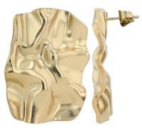 Akzent Wasserfeste Edelstahl Ohrringe Ohrstecker für Damen in Gold, 100% Wasserfest & Hautverträglich