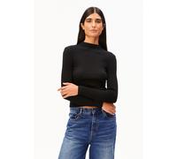 ARMEDANGELS Damenpullover ALAANIA Slim Fit aus Bio-Baumwolle Schwarz S