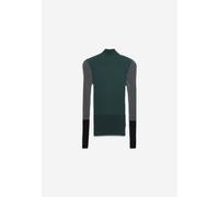 ALAANIA PATCH STRICKPULLOVER | 100% Bio-Baumwolle - petrol (M)