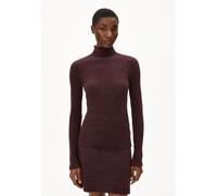 ALAANIA TWEED | Pullover aus recycltem Bio-Woll Mix - rot (XL)