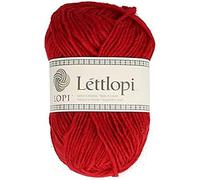 Álafoss 1522-9434 Garn, purpurrot, 50g/1.75oz. 100m/109yd, 100 Meter