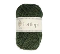 ÁLAFOSS - Icelandic wool 1522-1407 Garn, Pine green heather, 50g/1.75oz. 100m/109yd, 100 Meter