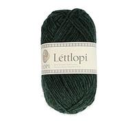ÁLAFOSS - Icelandic wool yarn 1522-1405 Garn, Bottle green heather, 50g/1.75oz. 100m/109yd, 100 Meter