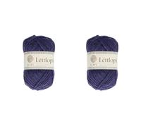 ÁLAFOSS - Icelandic wool yarn 1522-9432 Garn, Lilac heather, 50g/1.75oz. 100m/109yd (Packung mit 2)