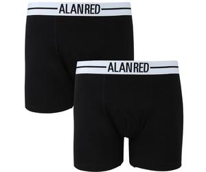 Alan Red Boxershort Schwarz 2er-Pack - Größe M Schwarz M