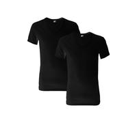Alan Red Dean Slim Fit Unterziehshirt schwarz, Einfarbig