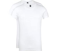 Alan Red Weiter Rundhals-Ausschnitt James (2er-Pack) - Größe XL Weiß XL