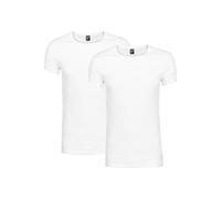 Alan Red James Slim Fit Unterziehshirt weiss, Einfarbig