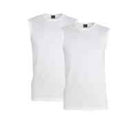 Alan Red Montana Slim Fit Tank Top weiss, Einfarbig