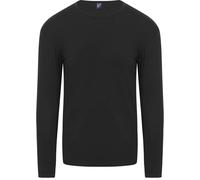 Alan Red Olbia Body Fit Longsleeve schwarz, Einfarbig