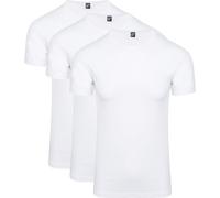 Alan Red Ottawa 3er-Pack U-Ausschnitt Stretch Weiß - Größe L Weiß L