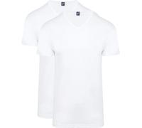 Alan Red T-Shirt V-Ausschnitt Vermont (2er-Pack) - Größe L Weiß L