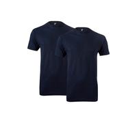 Aan Red T-Shirt Virginia Dunkebau (2er-Pack) Blau L