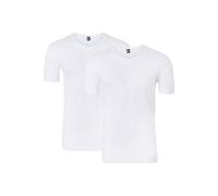 Alan Red West Virginia Slim Fit Unterziehshirt weiss, Einfarbig