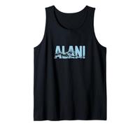 Alani Sea Waves - Personalisierter Name Ocean Beach Art Tank Top