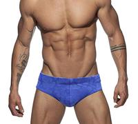 ALANZE Männer Bademode Schwimmen Briefs Badeanzug Homosexuell Strand Shorts Badehose Anzug Bikini Tanga Boarshorts Baden Männer Bikini Männer Badeanzug,Blau,XL