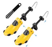 Alaoo Schuhspanner Herren und Damen-EU 35-42, 4-Wege Schuhdehner, Kunststoff & Metall Schuhdehner Schuhweiter, Schuhspreizer für Einstellbare Länge und Breite mit Schuhlöffel für alle Schuhe geeignet