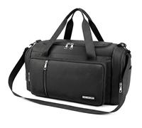 Alaoo Sporttaschen Klassische Reisetasche, Sporttasches für Damen Herren Classico, Sport-Reisetasche, Damen Tragbare schwimmtasche, Workout-Tanz-Tragetasche, Verstellbarer Schultergurt für Reisen，A