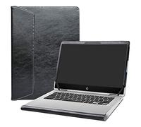 Alapmk Schutzhülle für 13 Zoll MacBook Air (A1369 & A1466, ältere Version 2010-2017 Release) 14 HP Chromebook x360 14-daXXXX/14b-caXXXX/Chromebook Enterprise 14E G1 Laptop, Schwarz