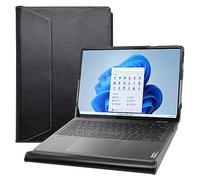 Alapmk Schutzhülle für HP ProBook 440 G11/ProBook 445 G11/ZBook Firefly 14 G11/EliteBook 840 G11/EliteBook 640 G11 & Hülle für Lenovo Yoga 7i 2-in-1 Gen 9 14/ThinkPad T14 Gen 5 14 Zoll Laptop, Schwarz