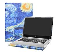 Alapmk Schutzhülle für MacBook Air 13 (A1369 & A1466, Version 2010-2017), Hülle für HP Chromebook x360 14 14-daXXXX/14b-caXXXX/Chromebook Enterprise x360 14E 14 G1 14 Zoll Laptop, Sternennacht
